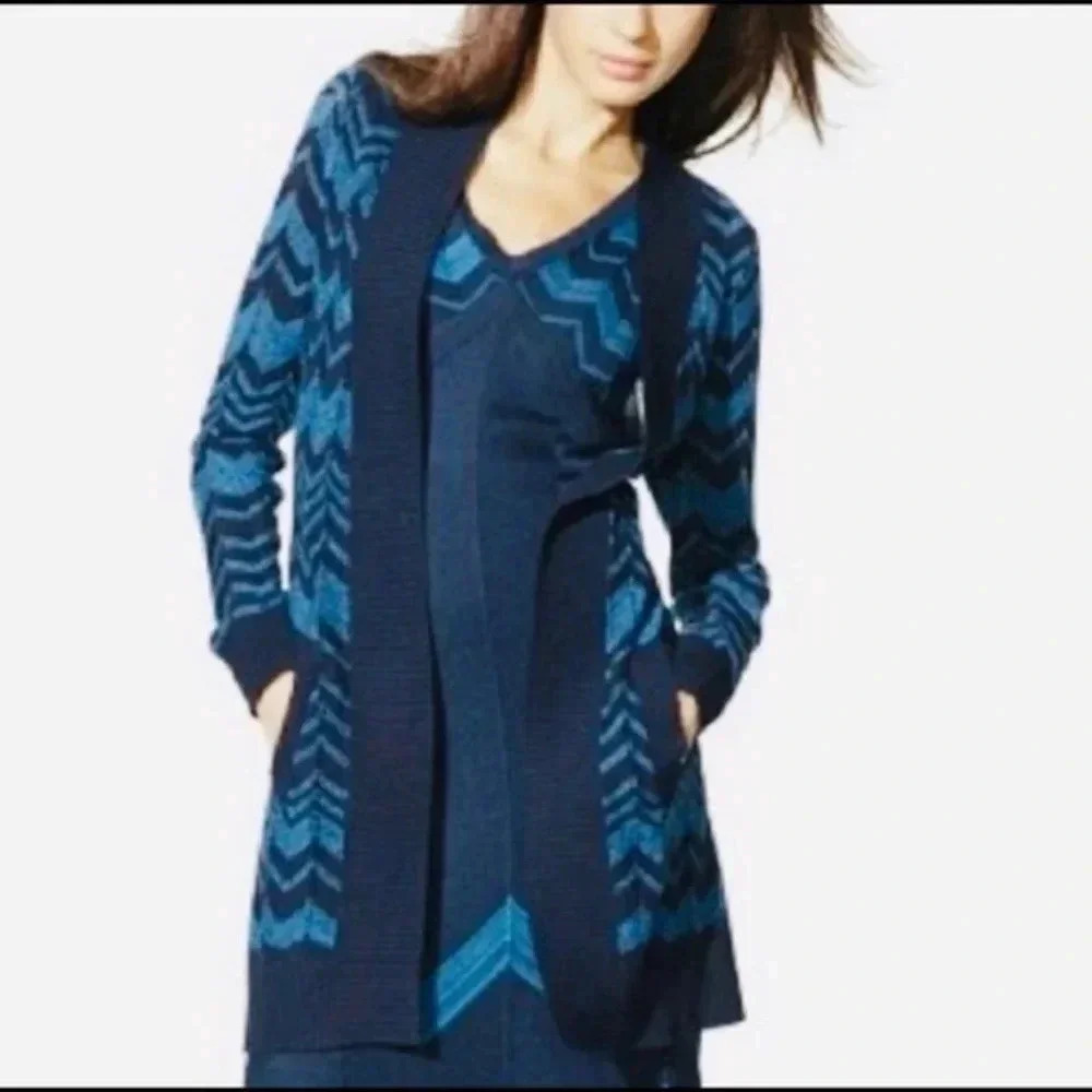 Misssoni Blue Cardigan Sweater‎